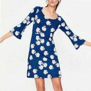 Boden Miriam Jersey Bell Sleeve Dress